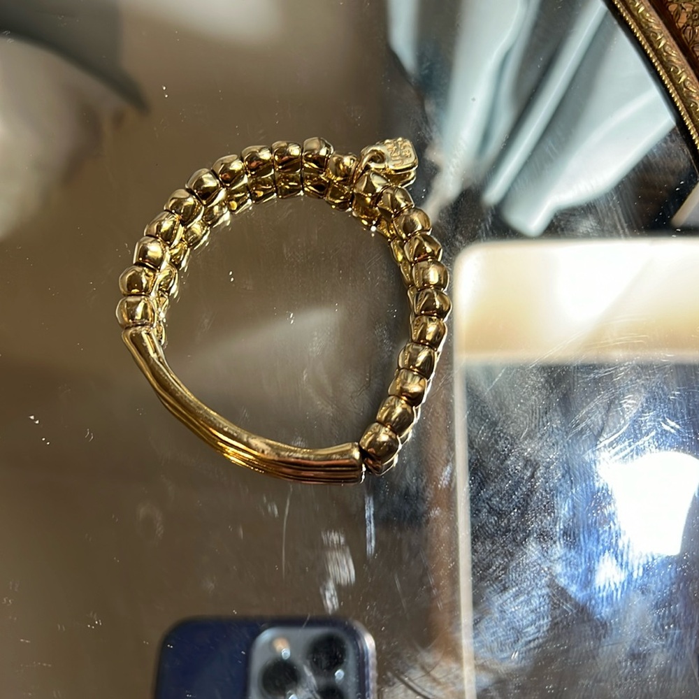 Uno de 50 gold bracelet